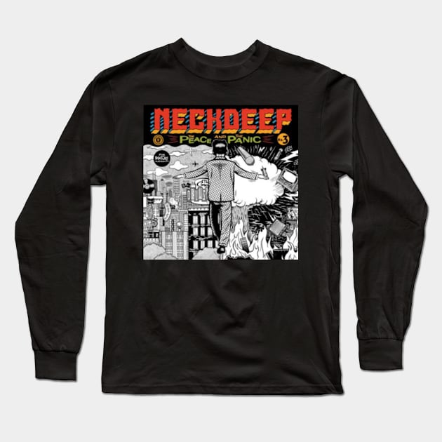 NECK DEEP MERCH VTG Long Sleeve T-Shirt by feliksiau